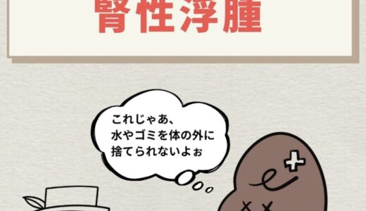 腎性浮腫とは？GFR低下による浮腫の仕組みを5ステップで解説