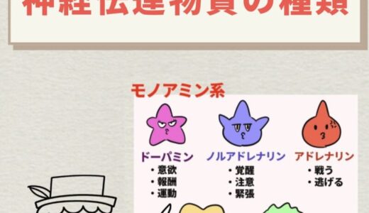 神経伝達物質とは｜種類と働きをわかりやすく解説